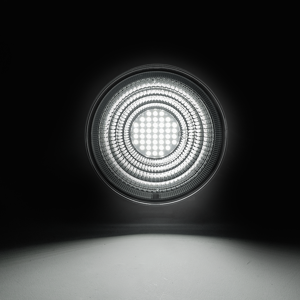 OFF ROAD FARO DE LED FARO DE LED REDONDO - 32 LED 96W MAS PLACA SMD  UNO  BLANCO 10.8X2X11CM - 6