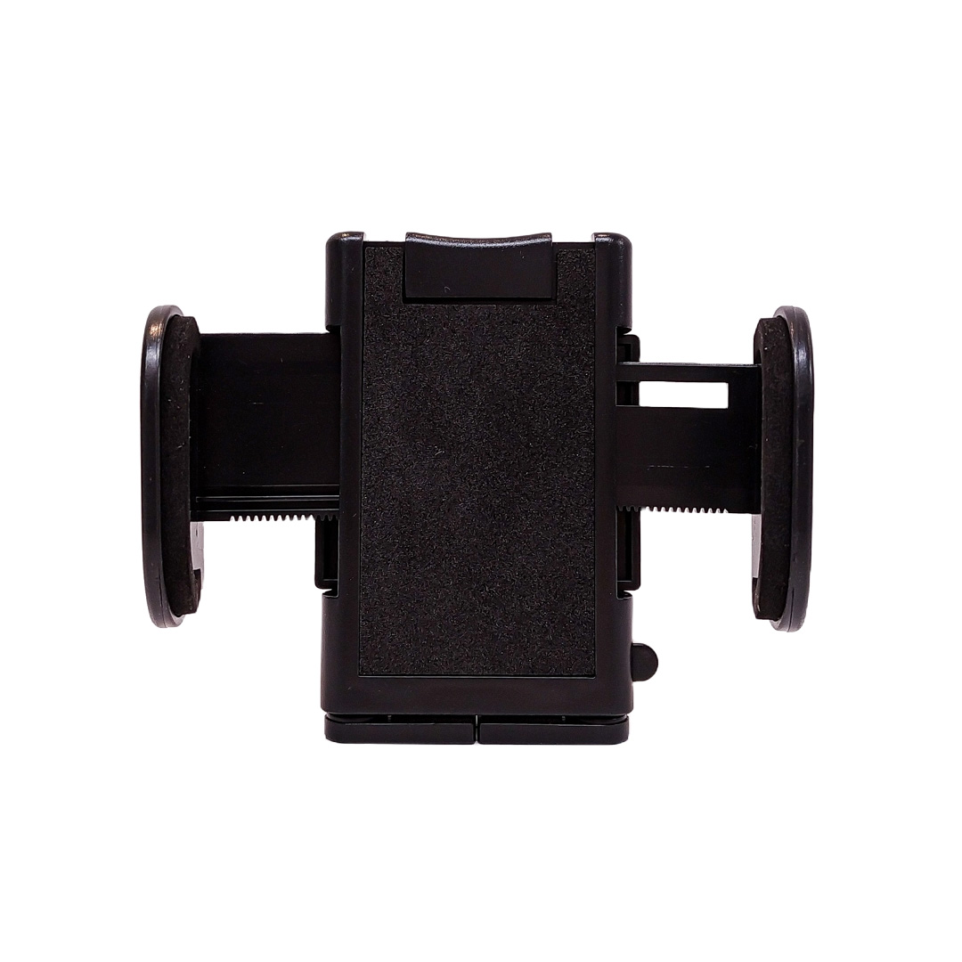 ACCESORIO PARA CELULAR SOPORTE CELULAR / GPS PARA BICIS Y MOTOS AMARILLO + NEGRO - 2