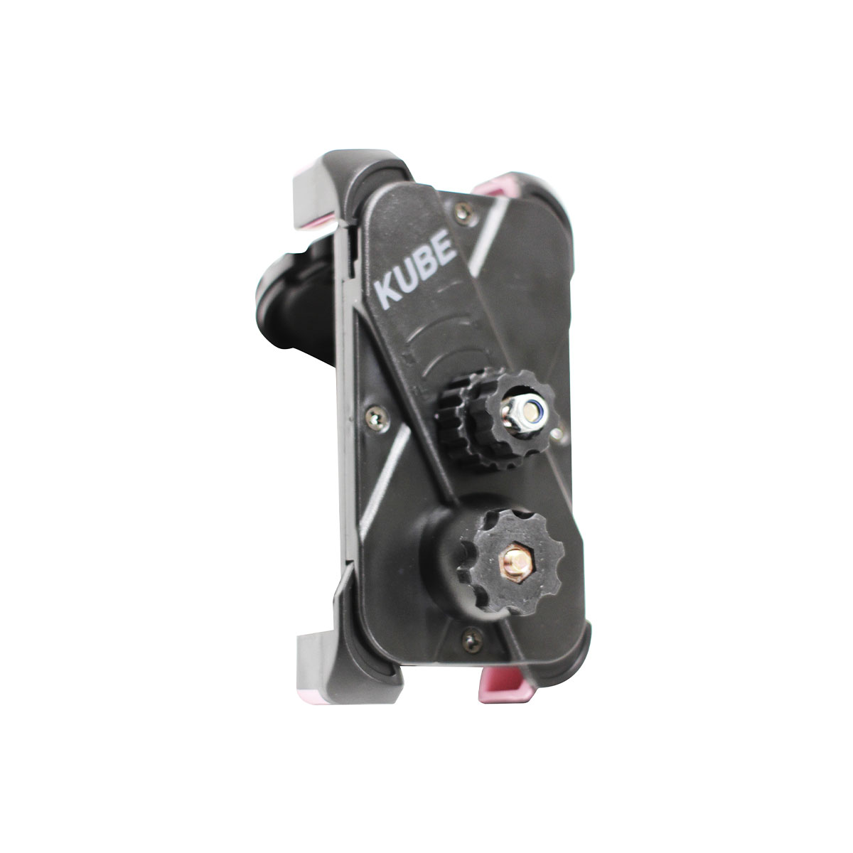 ACCESORIO PARA CELULAR SOPORTE CELULAR / GPS PARA BICIS Y MOTOS ROSA - 3