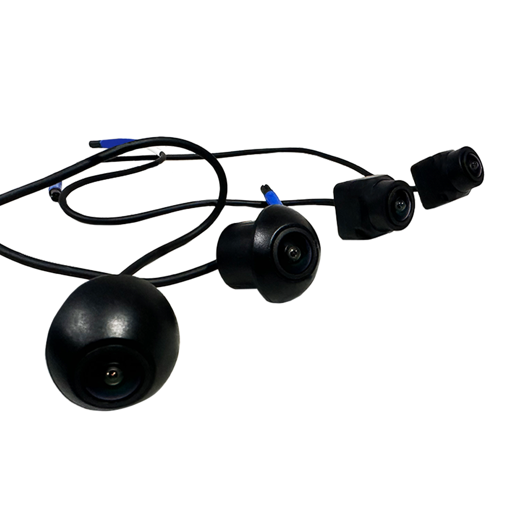 KIT CAMARAS KIT CON 4 CAMARAS 360 GRADOS DE VISION CON CONEXIONES RCA INCLUIDAS - 9