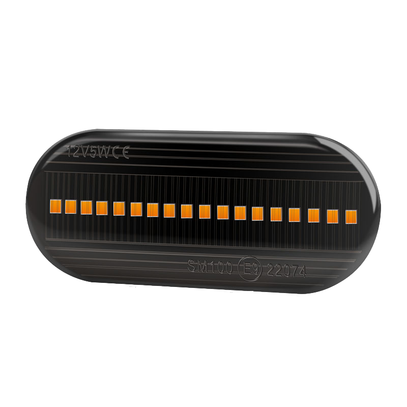 JUEGO DE LUCES DE SEÑALIZACION LATERAL JUEGO DE FAROS LED LATERALES DELIMITADORES AMBAR 12V TIPO TOYOTA