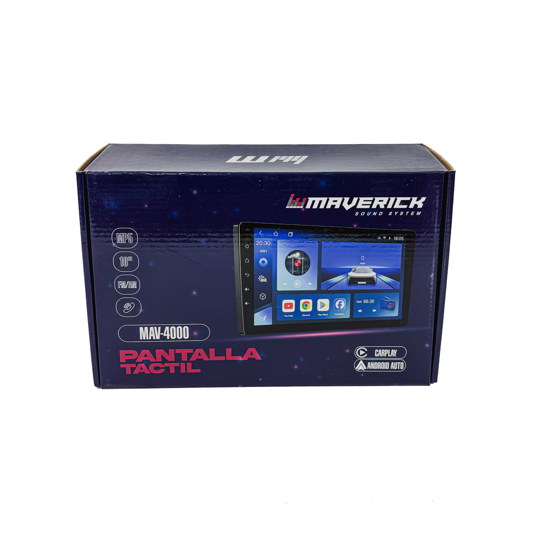 EQUIPO MULTIMEDIA 2 DIN 10" CON IPS TOUCH SCREEN, CARPLAY & ANDROID AUTO, MEMORIA 2+32GB, BLUETOOTH, MIRROR LINK, POTENCIA 4*45W, - 8