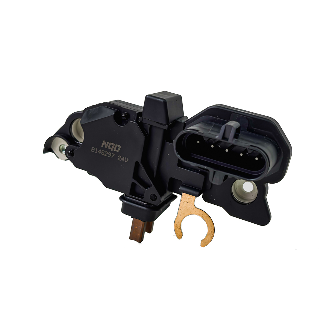 REGULADOR  DE VOLTAJE TIPO BOSCH IVECO; JOHN DEERE; RENAULT; VOLVO 24 V VRB-144103 RNB145297 U145297 40013 B268 - 3