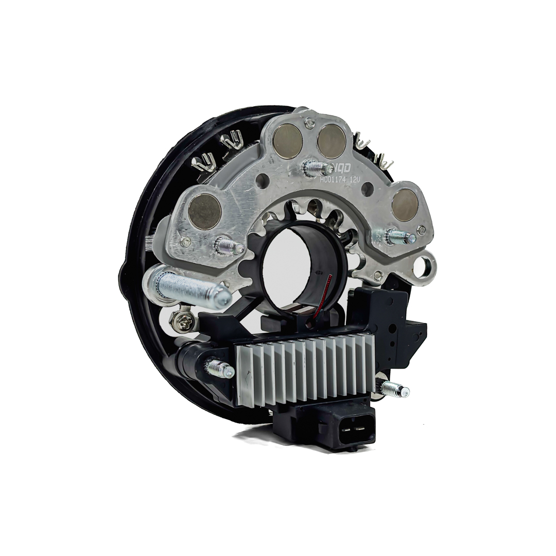 PLACA PORTADIODO COMPLETA TIPO HITACHI VW GOL 1.6 1.8 POLO 1.9 DIESEL - 2