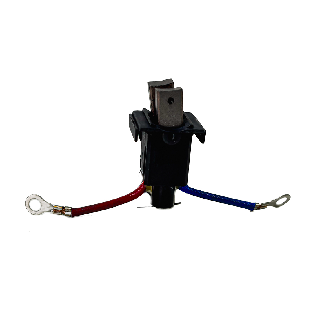 PORTA ESCOBILLA DE ALTERNADOR TIPO DELCO FORD: FIESTA, FOCUS, KA, ECOSPORT, COURIER ( 12V. - UTILIZADO CON: GAUSS GA-350 Y 360, ESCOBILLAS: 4,5 X 8,3 X 16,3 PMO7167 PE034 P7167 12524 PCA81185 - 2