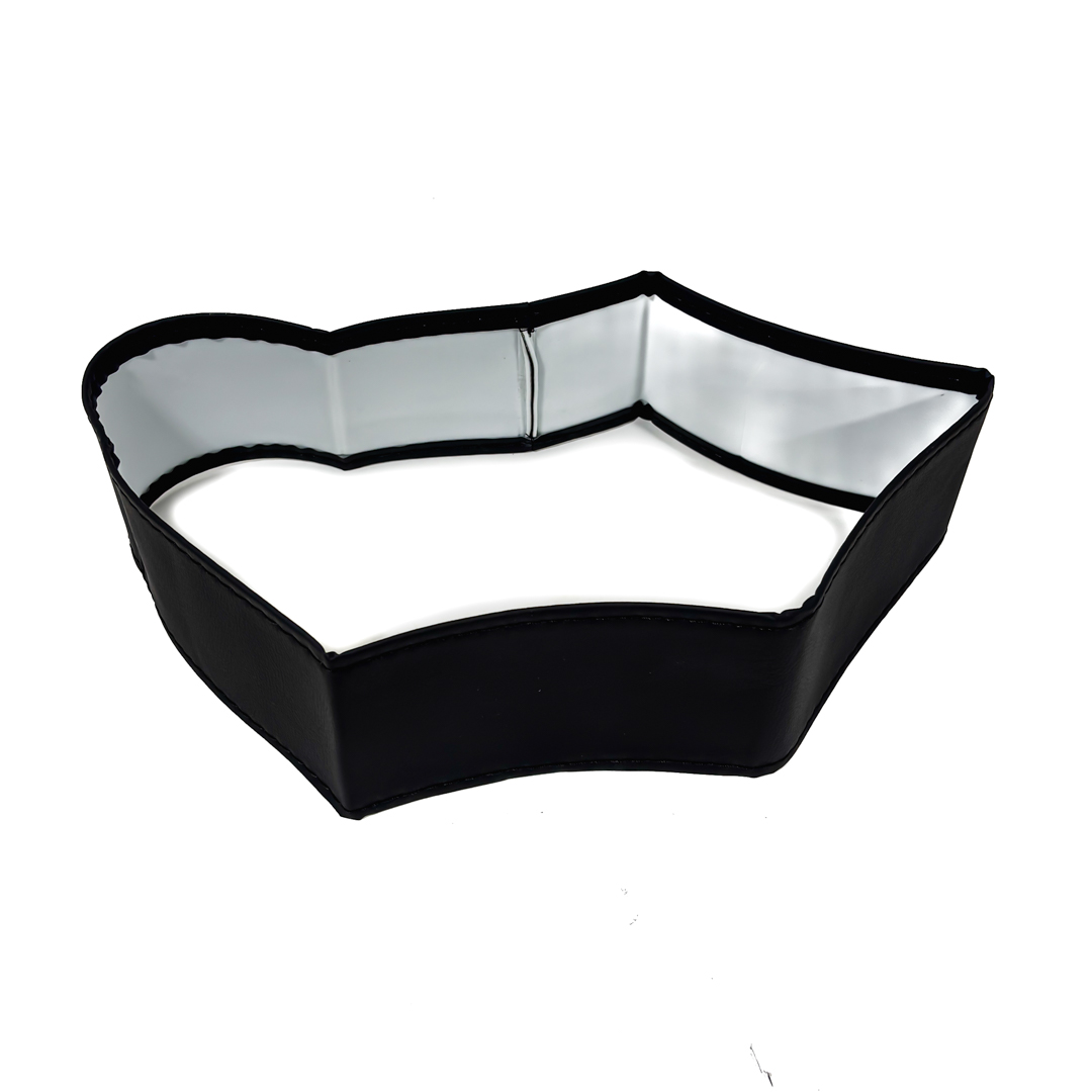 CUBRE VOLANTE CUBRE VOLANTE UNIVERSAL CON CUERINA PARA COSER NEGRO CON COSTURA NEGRA / CANTIDAD POR CAJA MASTER 100 - 3