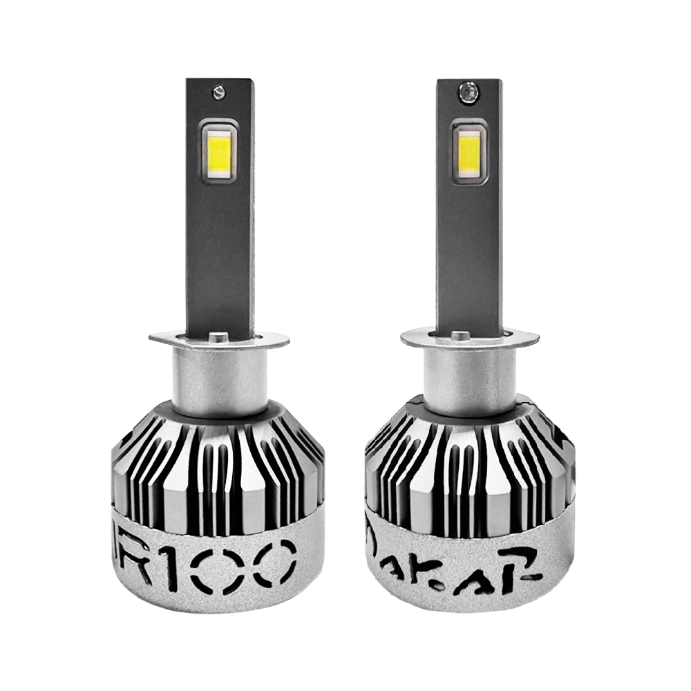 OFF ROAD KIT DE LED DAKAR NEW SERIES CANBUS TRUCK - H3 DAKAR NEW SERIES 50% + LUZ CHIP CSP SUPER CANBUS 45000 LUMENS 55 WATTS 12V - 24V CON COOLER
