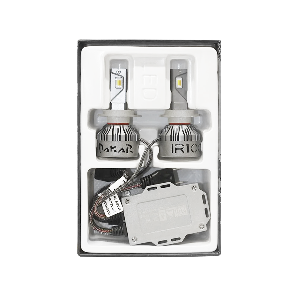 DUAL COLOUR BLANCO / AMBAR - 9012 DAKAR NEW SERIES 50% + LUZ CHIP CSP SUPER CANBUS 45000 LUMENS 55 WATTS 12V CON COOLER DUAL COLOUR BLANCO / AMBAR - H7 DAKAR NEW SERIES 50% + LUZ CHIP CSP SUPER CANBUS 45000 LUMENS 55 WATTS 12V CON COOLER - 4