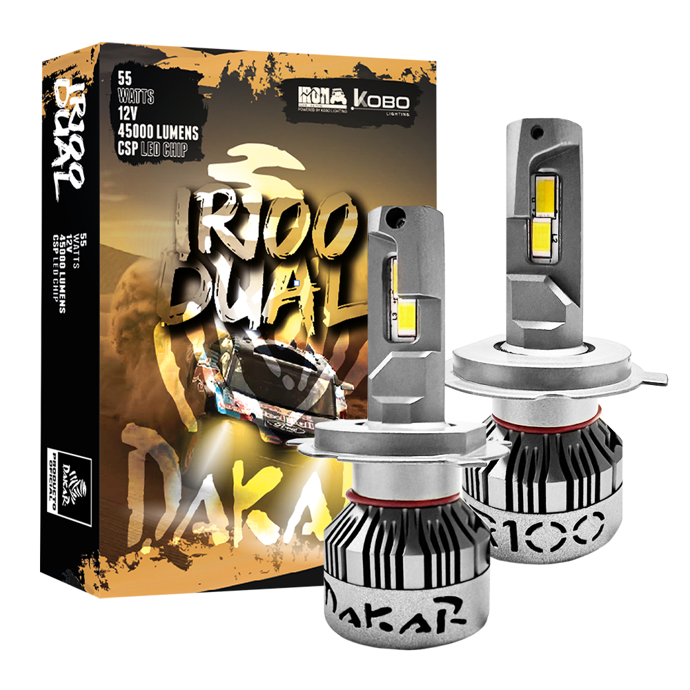 DUAL COLOUR BLANCO / AMBAR - H4 DAKAR NEW SERIES 50% + LUZ CHIP CSP SUPER CANBUS 45000 LUMENS 55 WATTS 12V CON COOLER DUAL COLOUR BLANCO / AMBAR - H7 DAKAR NEW SERIES 50% + LUZ CHIP CSP SUPER CANBUS 45000 LUMENS 55 WATTS 12V CON COOLER - 3