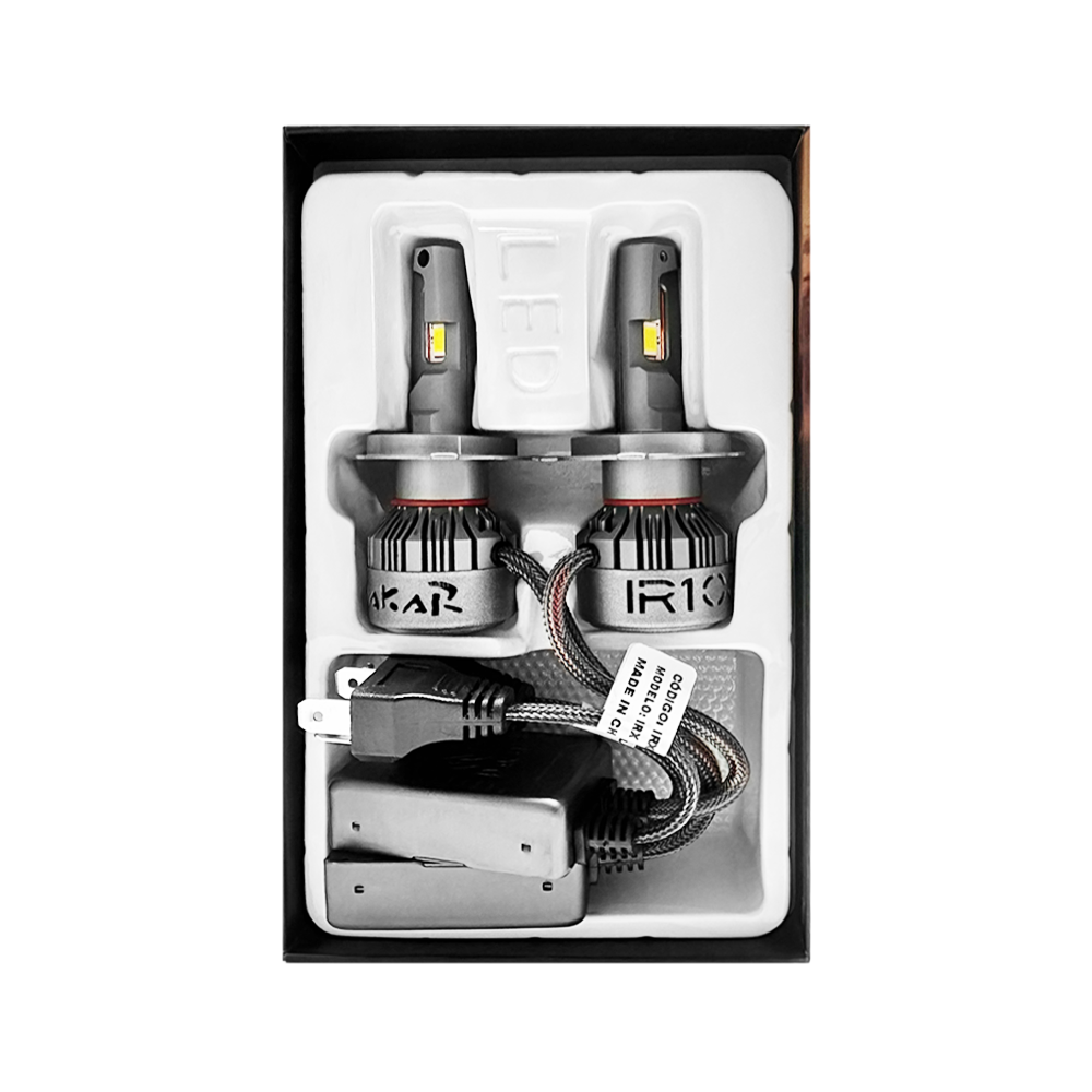DUAL COLOUR BLANCO / AMBAR - H4 DAKAR NEW SERIES 50% + LUZ CHIP CSP SUPER CANBUS 45000 LUMENS 55 WATTS 12V CON COOLER DUAL COLOUR BLANCO / AMBAR - H7 DAKAR NEW SERIES 50% + LUZ CHIP CSP SUPER CANBUS 45000 LUMENS 55 WATTS 12V CON COOLER - 5