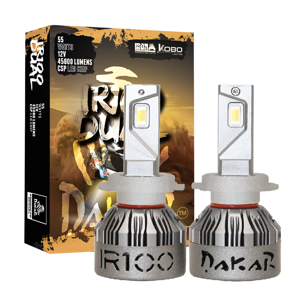 DUAL COLOUR BLANCO / AMBAR - H7 DAKAR NEW SERIES 50% + LUZ CHIP CSP SUPER CANBUS 45000 LUMENS 55 WATTS 12V CON COOLER DUAL COLOUR BLANCO / AMBAR - H7 DAKAR NEW SERIES 50% + LUZ CHIP CSP SUPER CANBUS 45000 LUMENS 55 WATTS 12V CON COOLER - 2