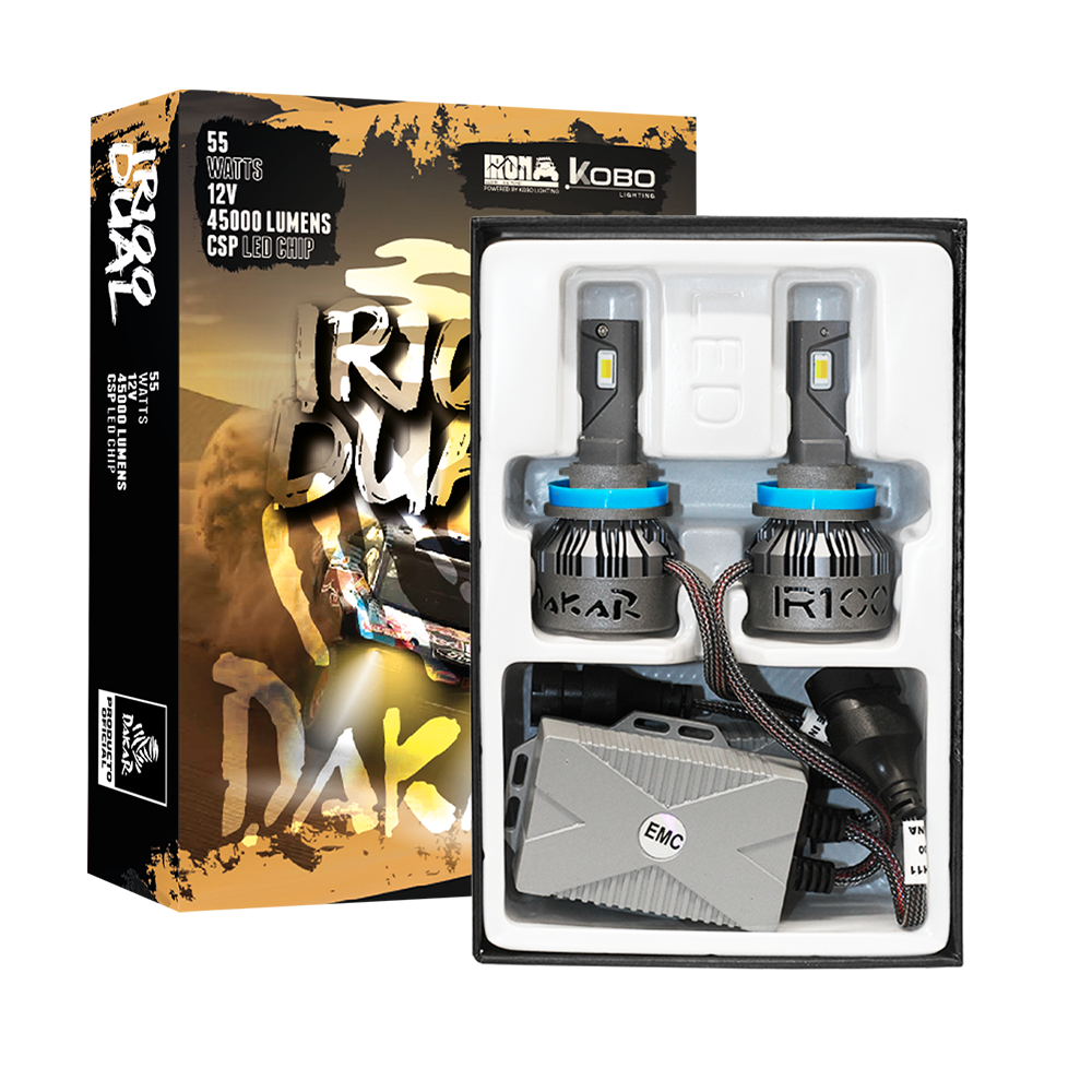 DUAL COLOUR BLANCO / AMBAR - H11 DAKAR NEW SERIES 50% + LUZ CHIP CSP SUPER CANBUS 45000 LUMENS 55 WATTS 12V CON COOLER DUAL COLOUR BLANCO / AMBAR - H7 DAKAR NEW SERIES 50% + LUZ CHIP CSP SUPER CANBUS 45000 LUMENS 55 WATTS 12V CON COOLER - 3