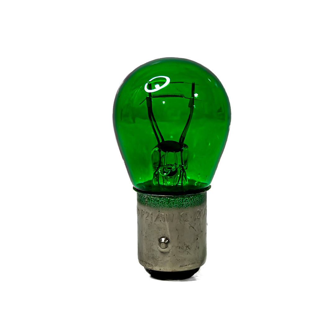 LAMPARAS DE SEÑALIZACION P21/5W 1034 12V BAY15D VERDE (CODIGO ANTERIOR: 12499KOGRE)