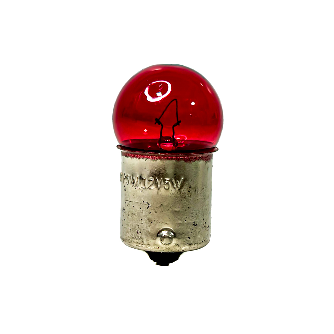 LAMPARAS DE SEÑALIZACION R5W 67 12V5W BA15S ROJA (CODIGO ANTERIOR: 12821KORED) CANTIDAD POR CAJA MASTER 1000