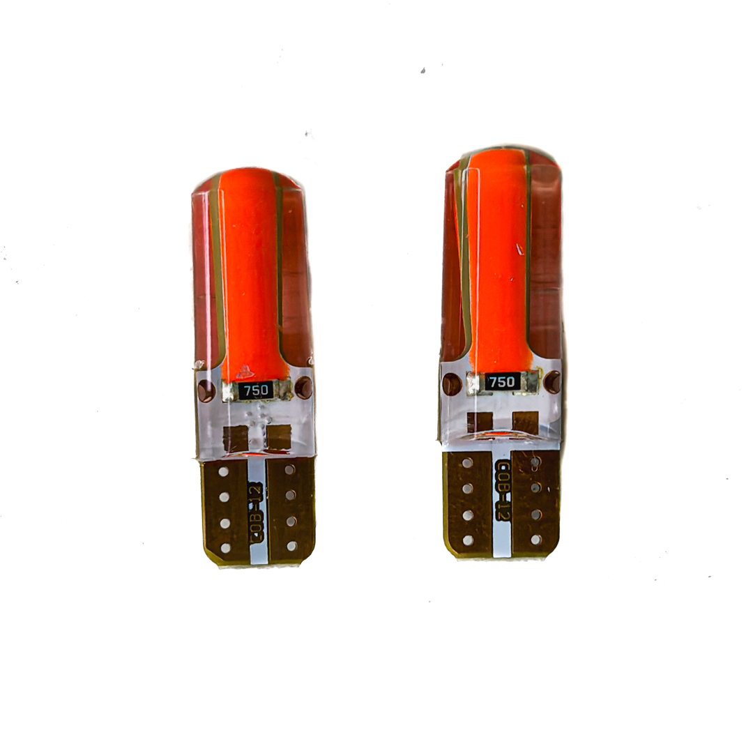LED SEÑALIZACION SILICA BLISTER X 2 2821 - T10 - W5W - GEL SILICONADO CANBUS ROJO 12V BLISTER X 2 UNIDADES CANTIDAD POR CAJA MASTER 1000