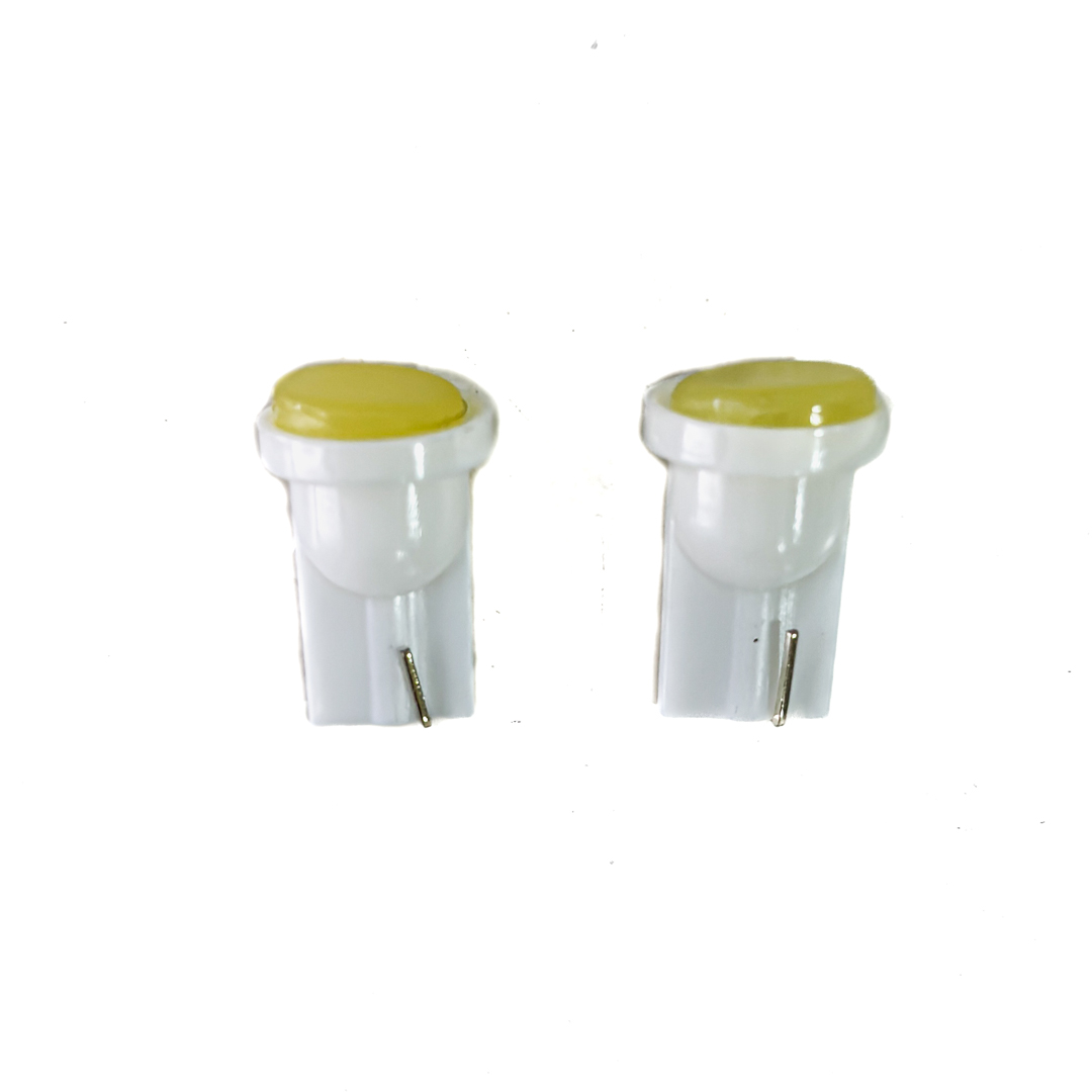 LED SEÑALIZACION COB BLISTER X 2 - 2821 - T10 - W5W - COB - AMBAR 24V - BLISTER X 2 UNIDADES