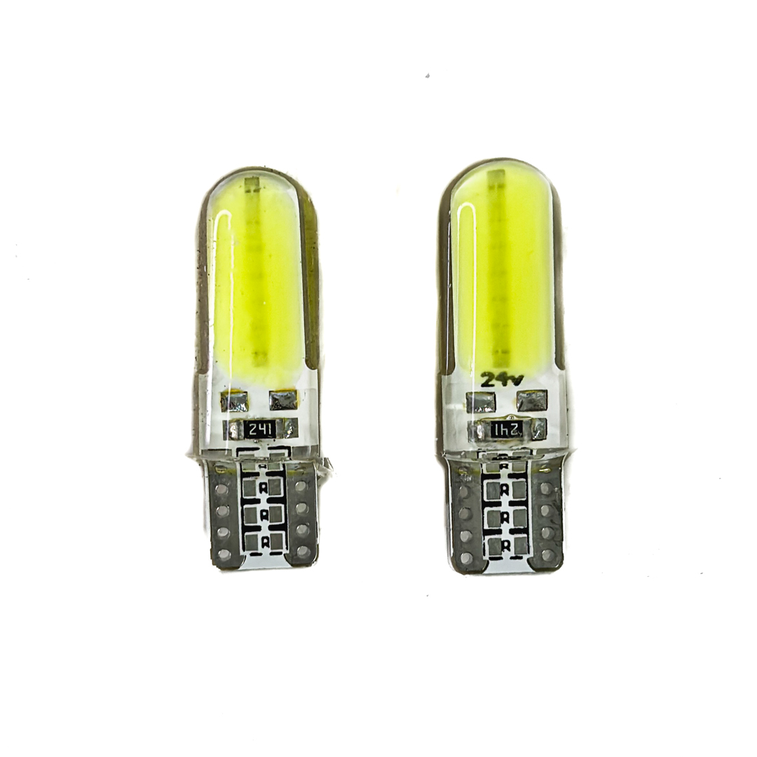 LED SEÑALIZACION SILICA BLISTER X 2 2821 - T10 - W5W - GEL SILICONADO CANBUS BLANCO 24V BLISTER X 2 UNIDADES