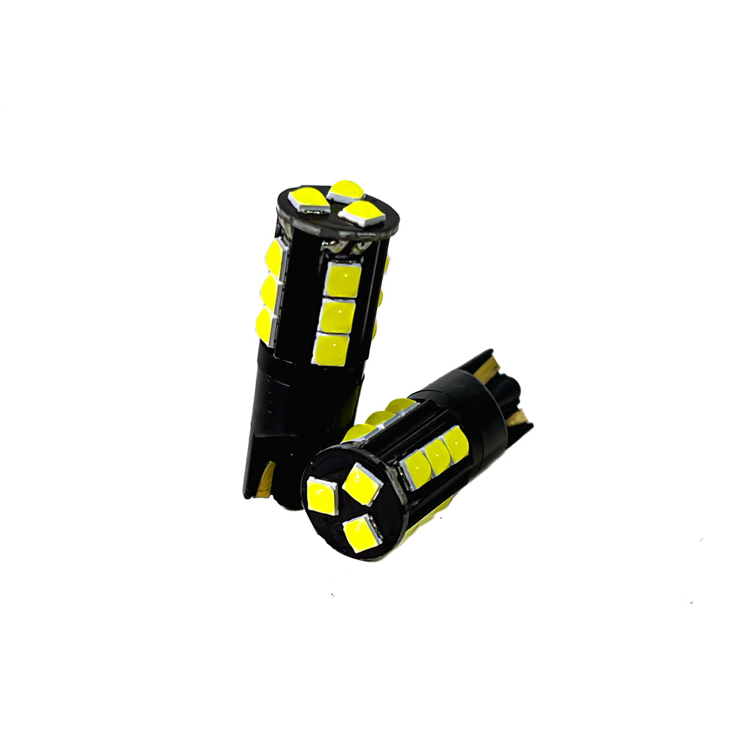 LED SENALIZACION CREE LINEA KB2 2825 W5W COLOR BLANCO - 10 WATTS SUPER CANBUS - PLACA CHIP CREE - 12V/24V - 2