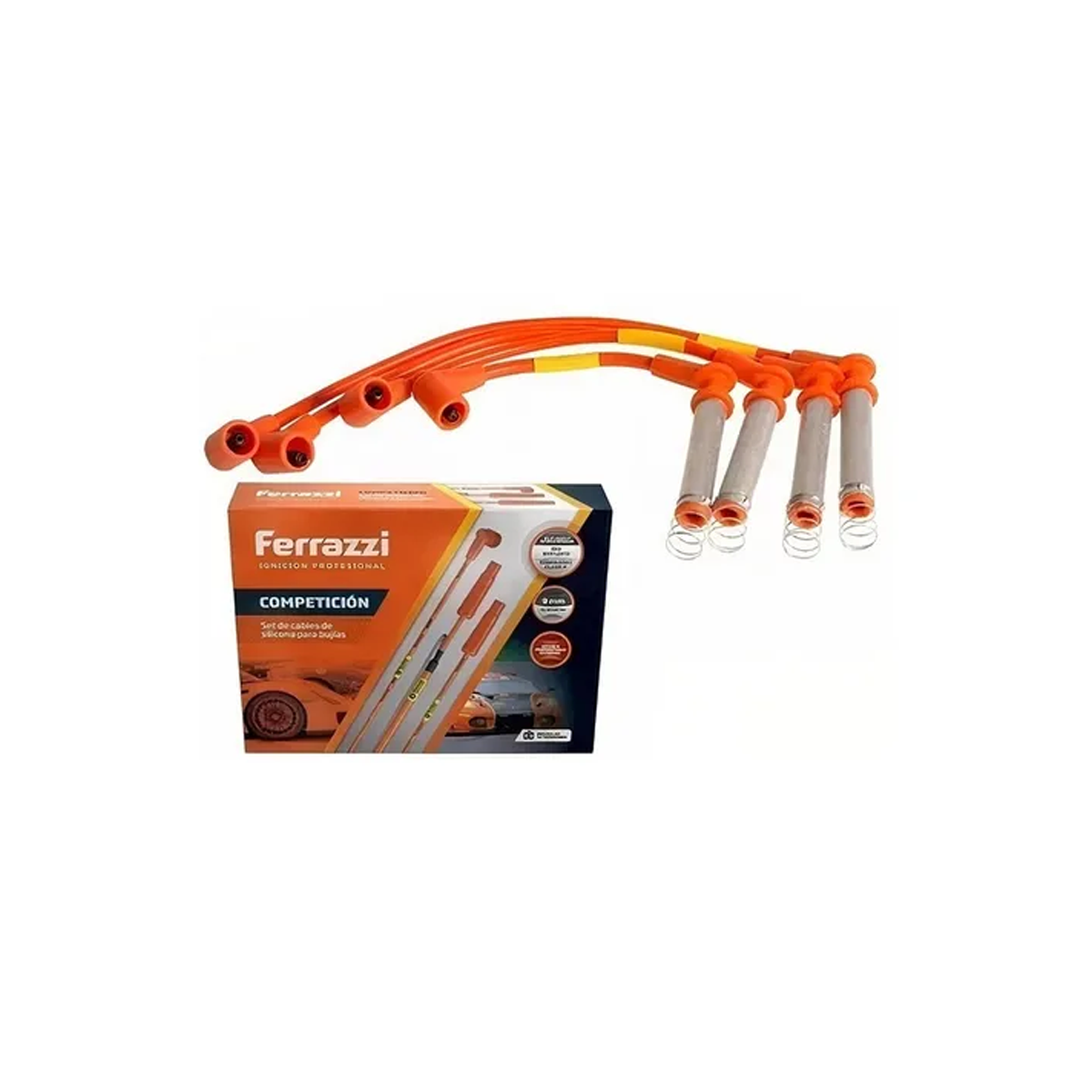 CABLE BUJIA LINEA COMPETICION CHEVROLET-GM CORSA 1.6/ MERIVA/ OPEL ASTRA 8V. - 2