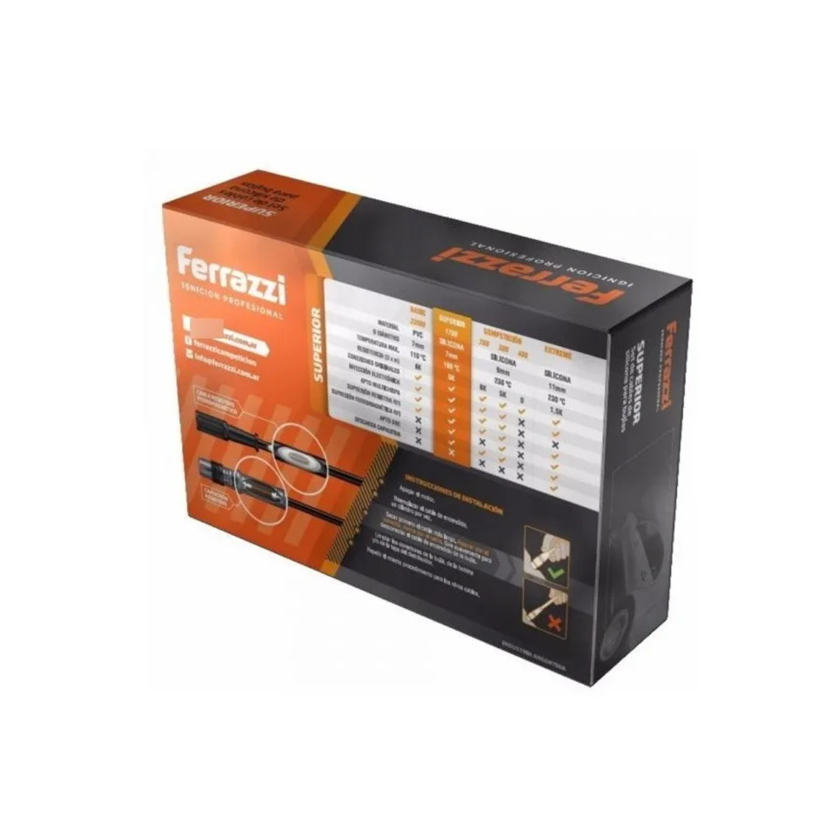 CABLE BUJIA LINEA SUPERIOR FORD FIESTA/ KA/ ECO SPORT/ FOCUS 8 VALVULAS - 5