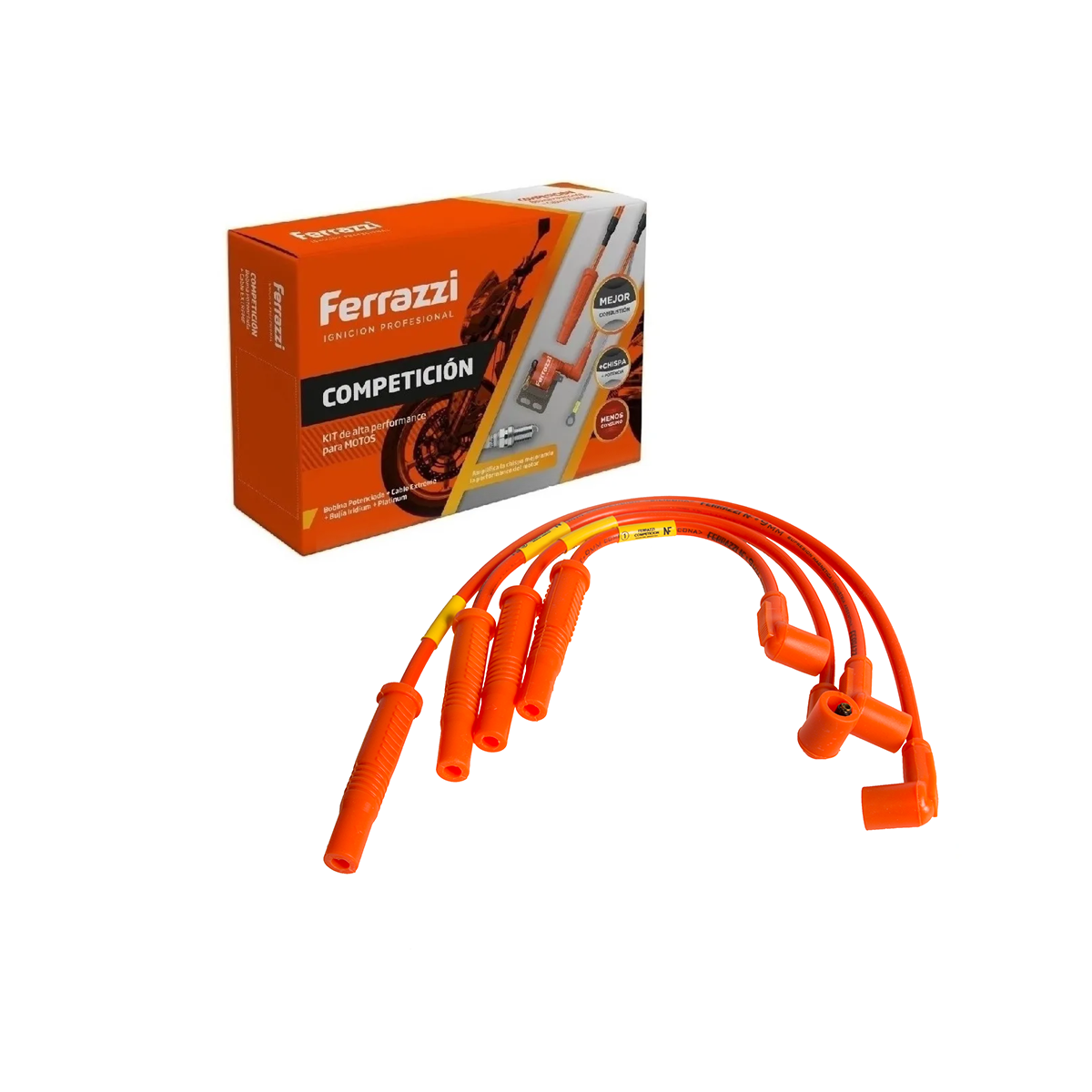 CABLE BUJIA LINEA COMPETICION FIAT PALIO/SIENA/ UNO/FIORINO - 2