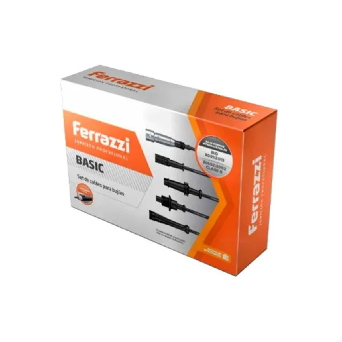 CABLE BUJIA LINEA BASIC FIAT UNO/147 MOTOR TIPO 1.4 - 1.6 - 3