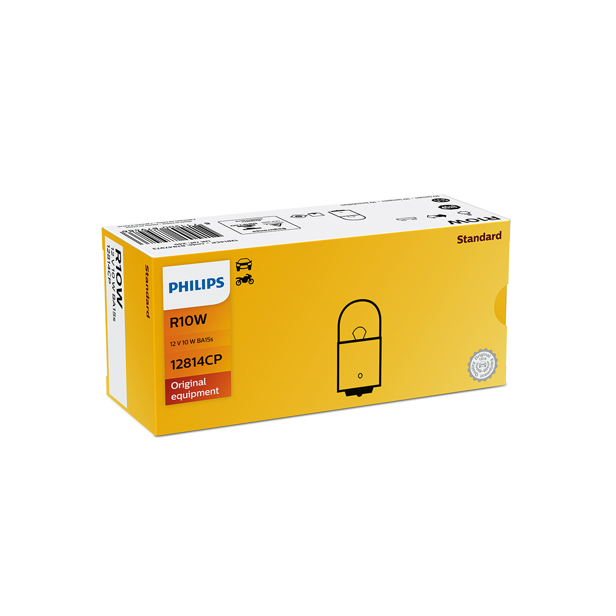 LAMPARA SEÑALIZACION 12V R10W 12814 12V 10W    CP