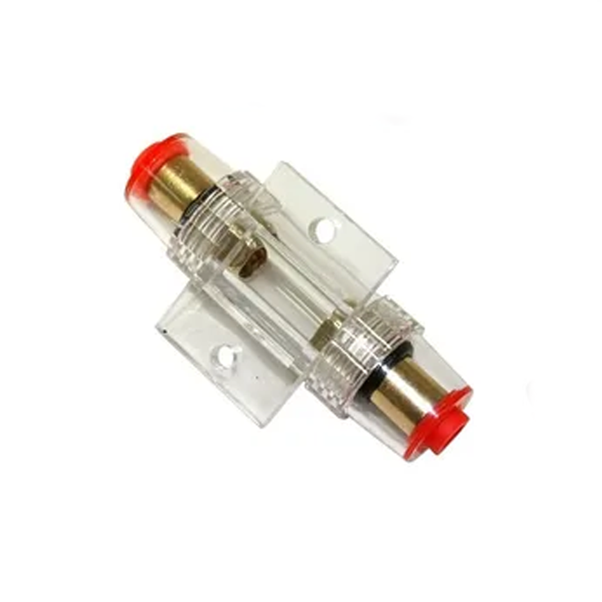 FICHAS DE AUDIO ZOCALO PORTA FUSIBLES DE POTENCIA, PLATA NIKELADA