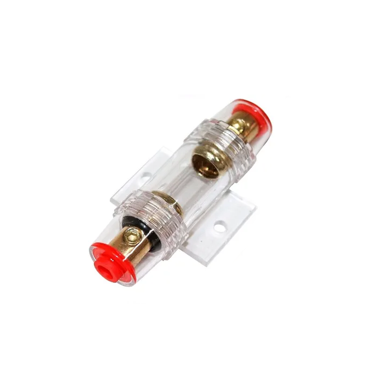 FICHAS DE AUDIO ZOCALO PORTA FUSIBLES DE POTENCIA, PLATA NIKELADA - 2