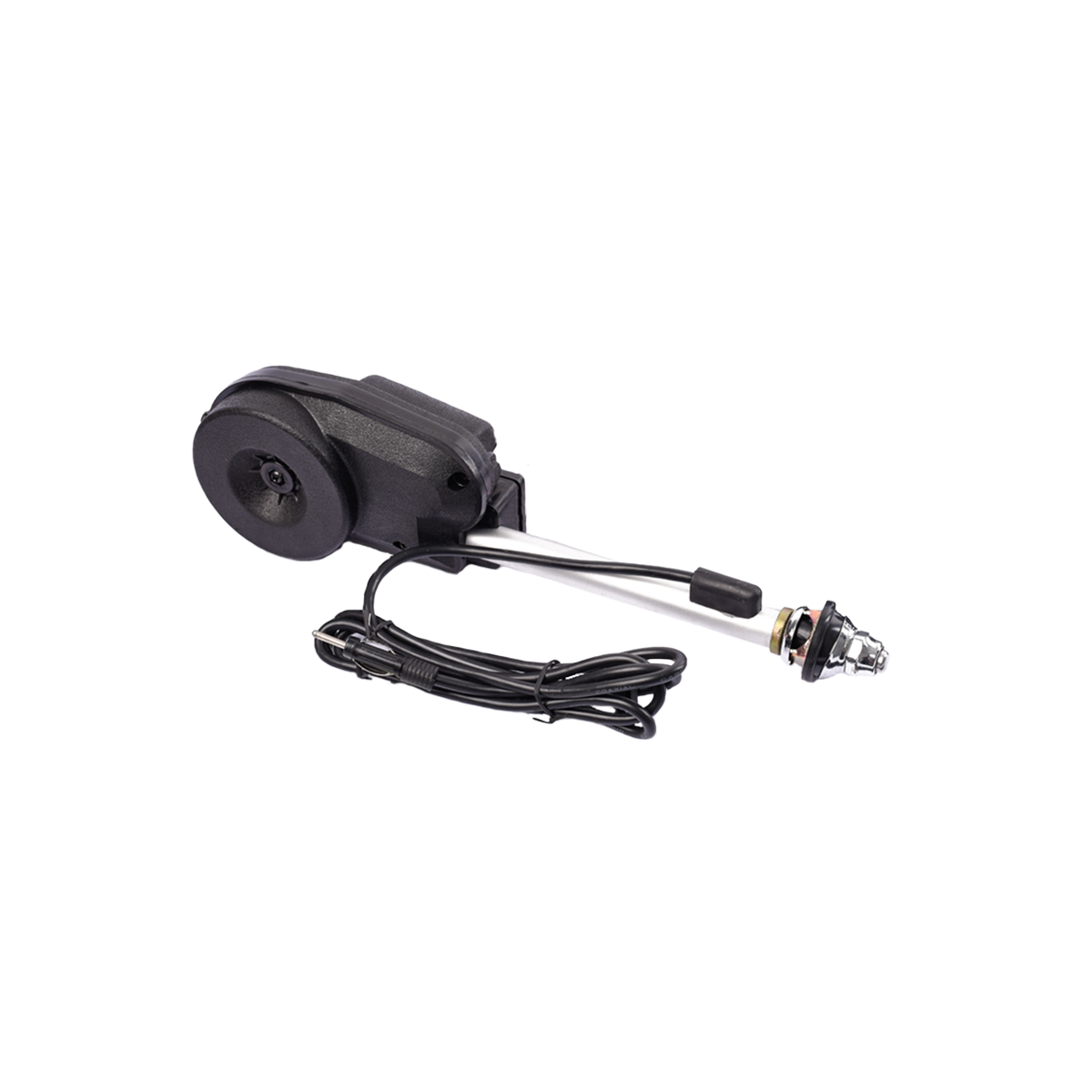 ANTENA ANTENA AUTOMATICA ELECTRICA NEGRO / PLATEADO UNIVERSAL CAJA MASTER POR 20 UNIDADES