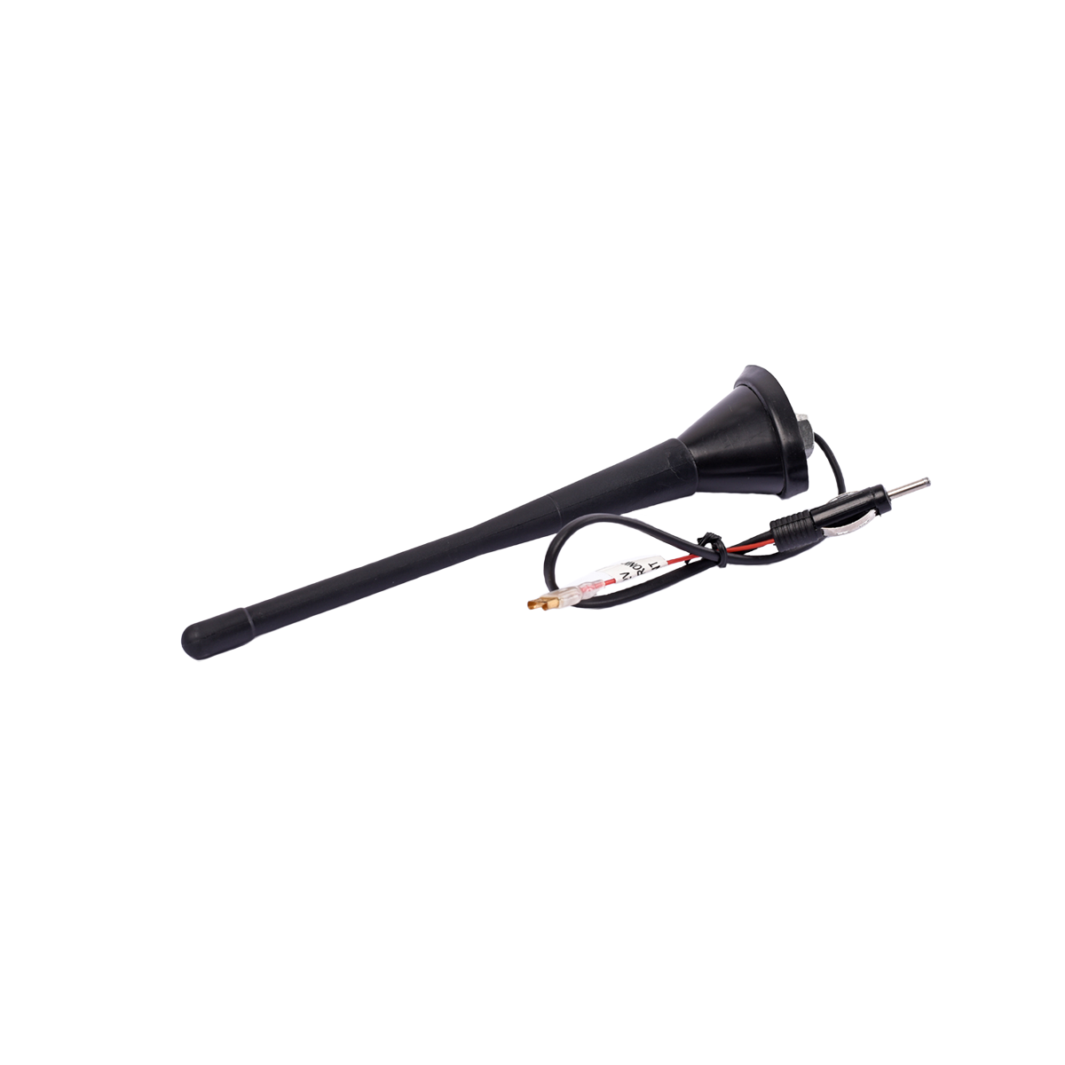 ANTENA ANTENA DE FIBRA DE VIDRIO AJUSTABLE 21CM  NEGRO UNIVERSAL CANTIDAD POR CAJA 100
