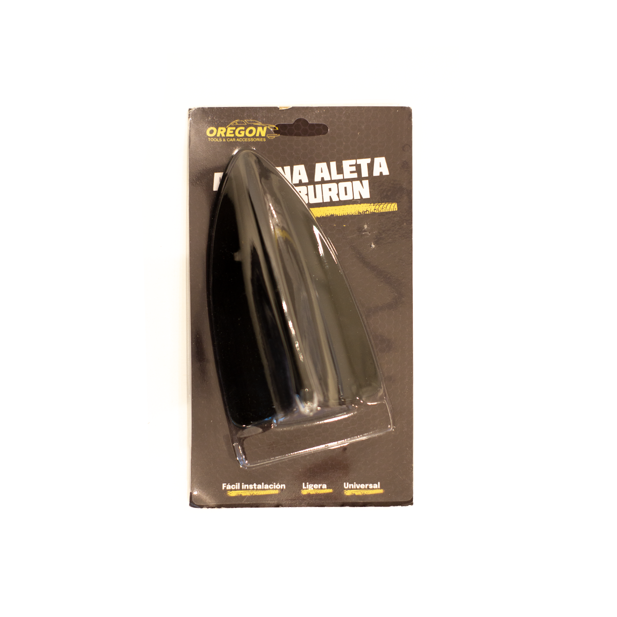 ANTENA ANTENA ALETA DE TIBURON NEGRA UNIVERSAL CANTIDAD POR CAJA 50