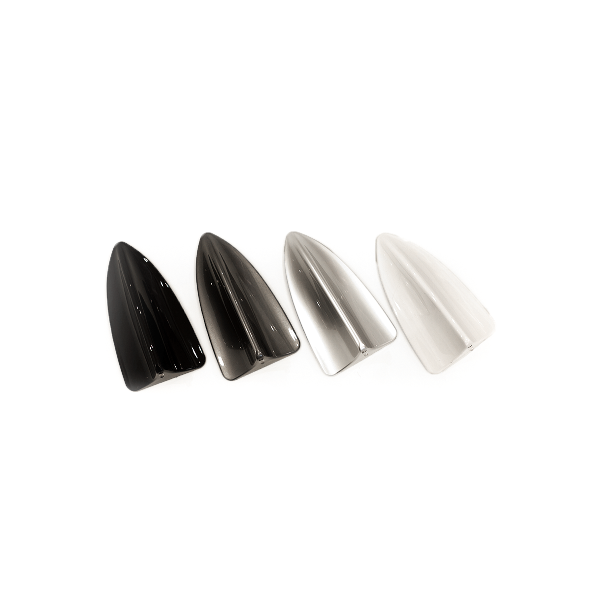 ANTENA ANTENA ALETA DE TIBURON GRIS PLATA UNIVERSAL CANTIDAD POR CAJA 50 - 8