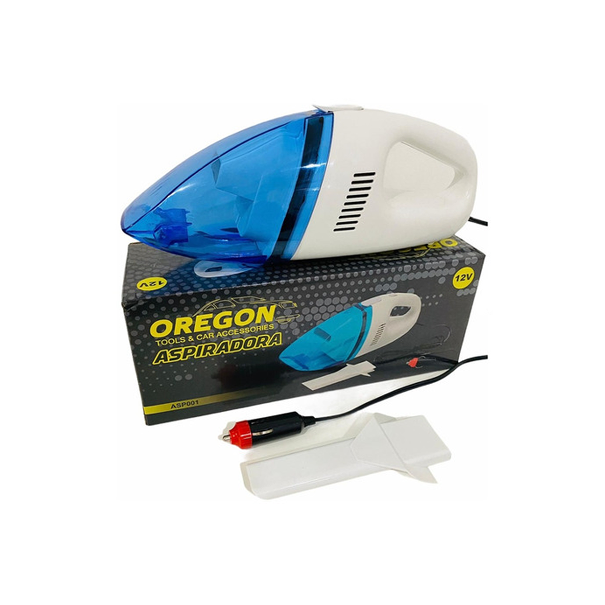 MINI ASPIRADORA MINI ASPIRADORA 12V 60W BLANCO UNIVERSAL CANTIDAD POR CAJA MASTER 20