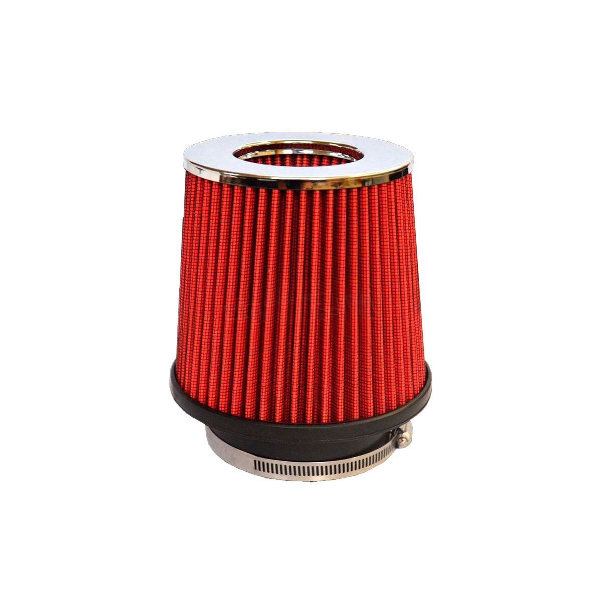 FILTRO DE AIRE CONICO FILTRO DE AIRE CONICO COMPETICION 63MM ROJO UNIVERSAL