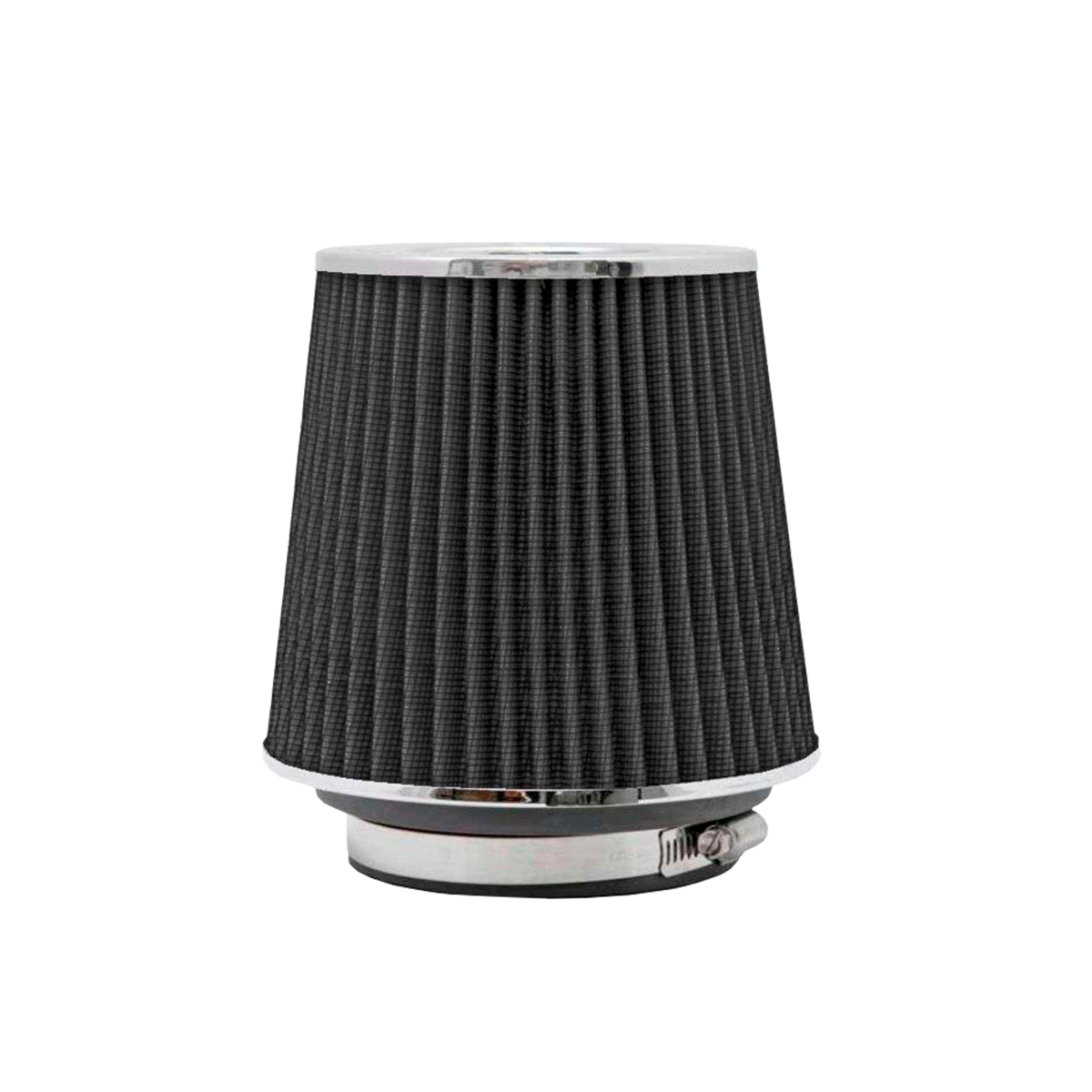 FILTRO DE AIRE CONICO FILTRO DE AIRE CONICO COMPETICION 63MM * 115MM GRIS Y CARBON TRAMA CUADRADA UNIVERSAL SUPERFICIE CONICA