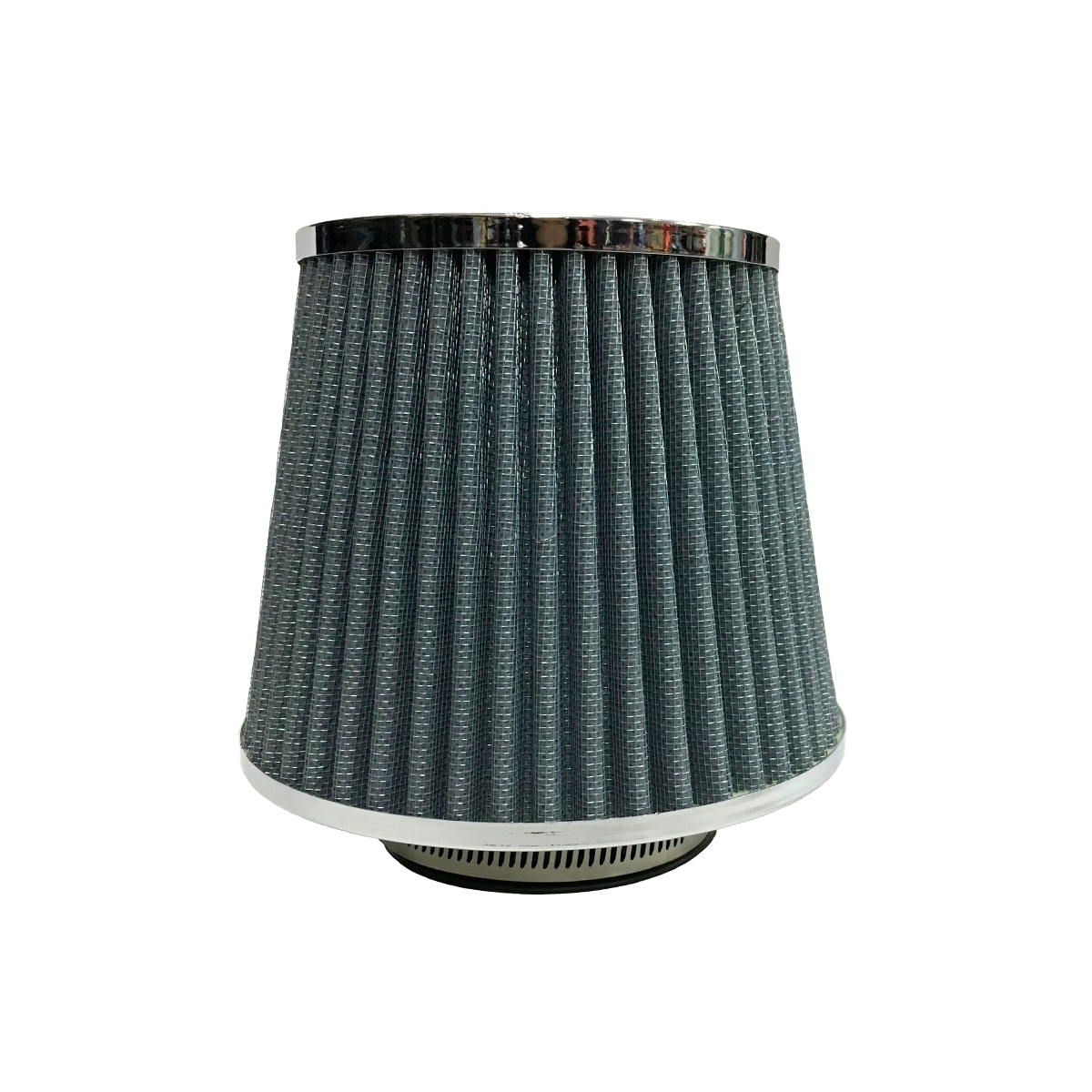 FILTRO DE AIRE CONICO FILTRO DE AIRE CONICO COMPETICION 63MM * 115MM PLATEADO UNIVERSAL SUPERFICIE RECTA