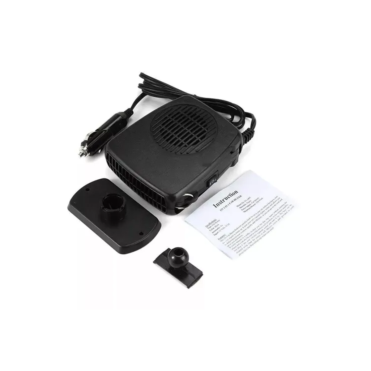 CALENTADOR CALENTADOR 12V DESEMPAÑADOR UNIVERSAL PARA AUTO DE 150W CON CONEXION 12V - 2