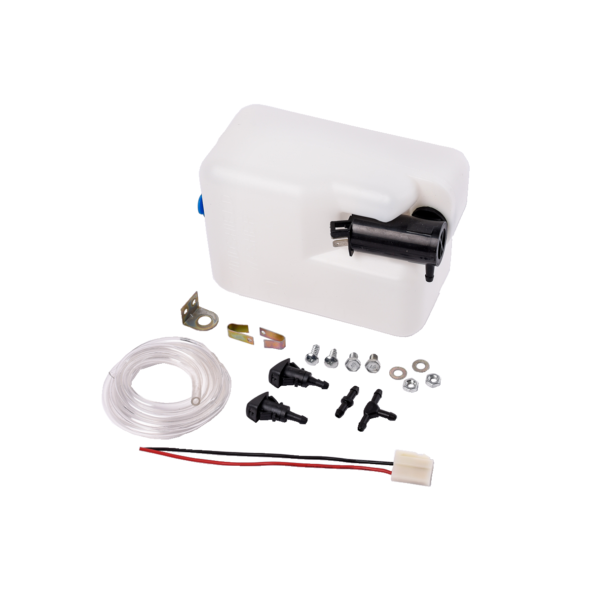 KIT LIMPIA PARABRISAS KIT WASHER - LIMPIAPARABRISAS UNIVERSAL BLANCO UNIVERSAL CANTIDAD POR CAJA 20 - 2