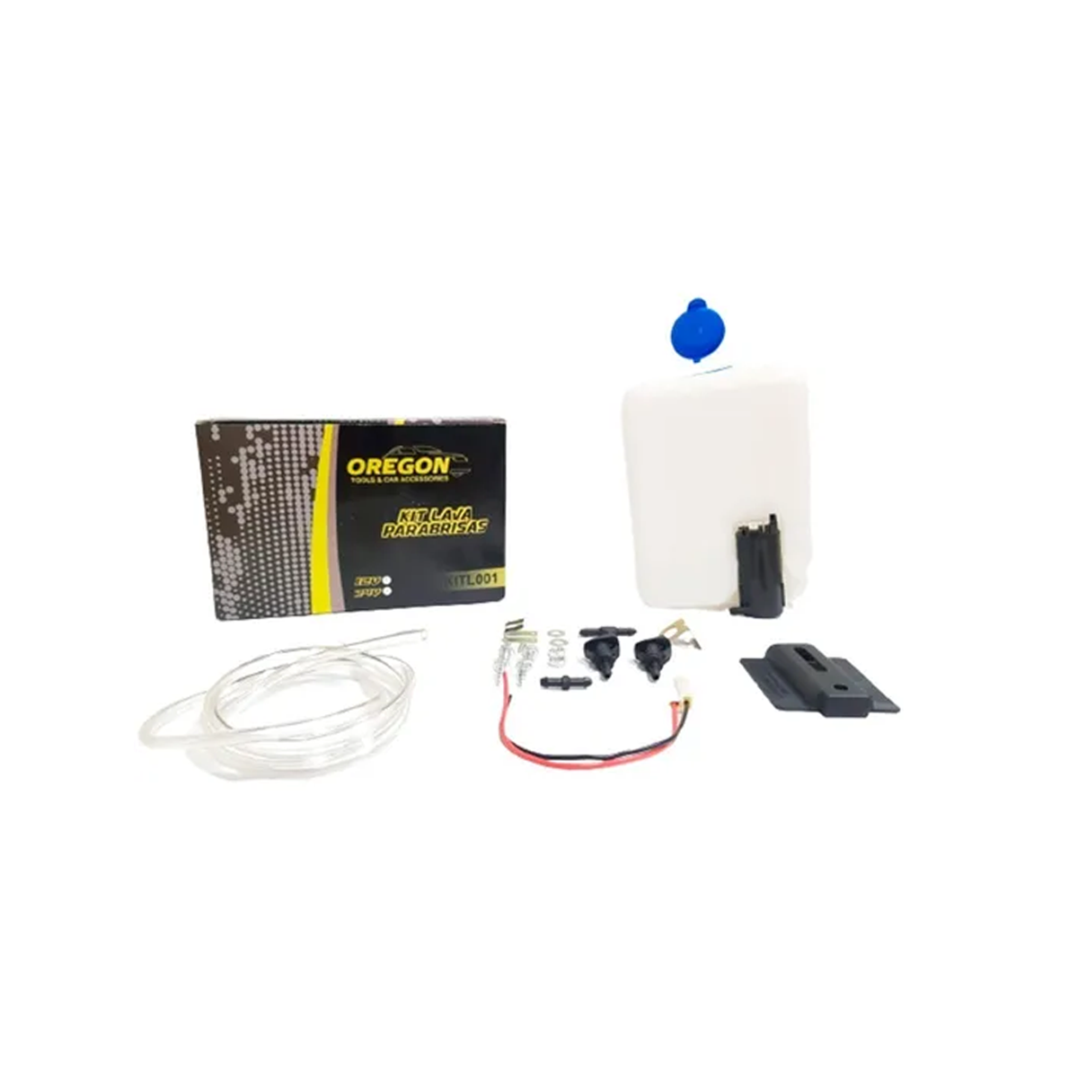 KIT LIMPIA PARABRISAS KIT WASHER - LIMPIAPARABRISAS UNIVERSAL BLANCO UNIVERSAL CANTIDAD POR CAJA 20 - 5