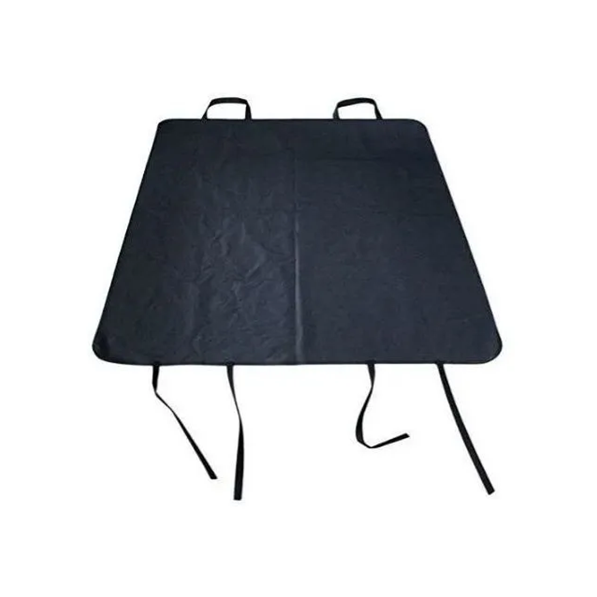 CUBRE ASIENTO TRASERO UNIVERSAL PARA MASCOTAS NEGRO DE OXFORD CON ENGANCHE EN APOYA CABEZAS DELANTERO MEDIDAS  130CM X 135CM - 2