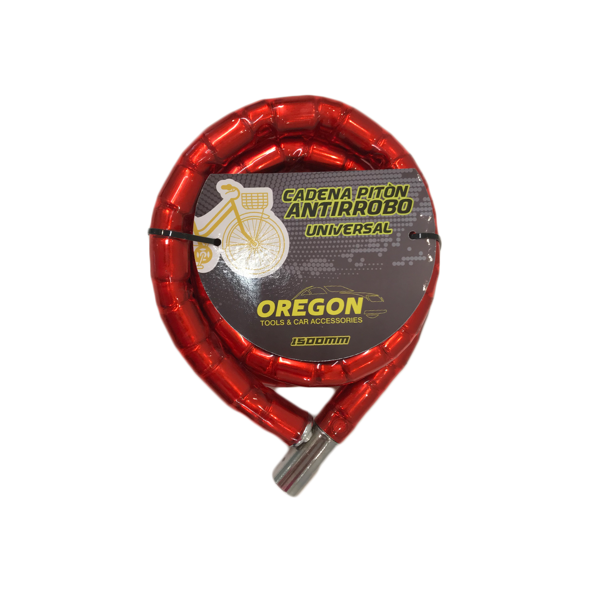 TRABA PITON TRABA PITON PARA MOTO , 22  1500MM ROJO UNIVERSAL CANTIDAD POR CAJA 12 - 2