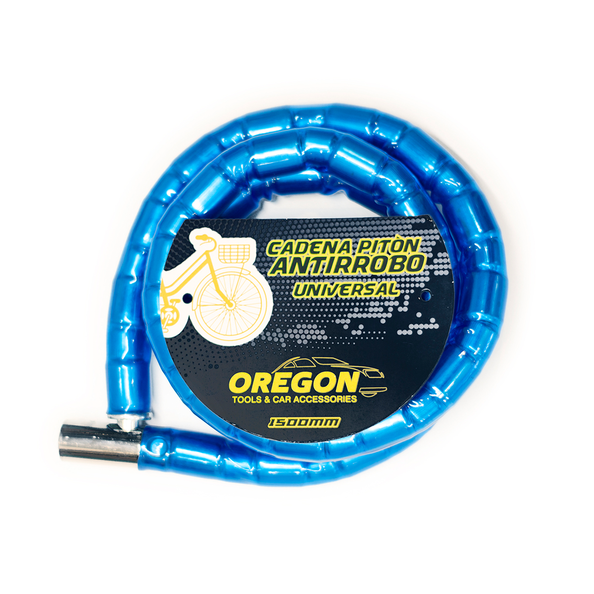TRABA PITON TRABA PITON PARA MOTO , 22  1500MM AZUL UNIVERSAL CANTIDAD POR CAJA MASTER 24