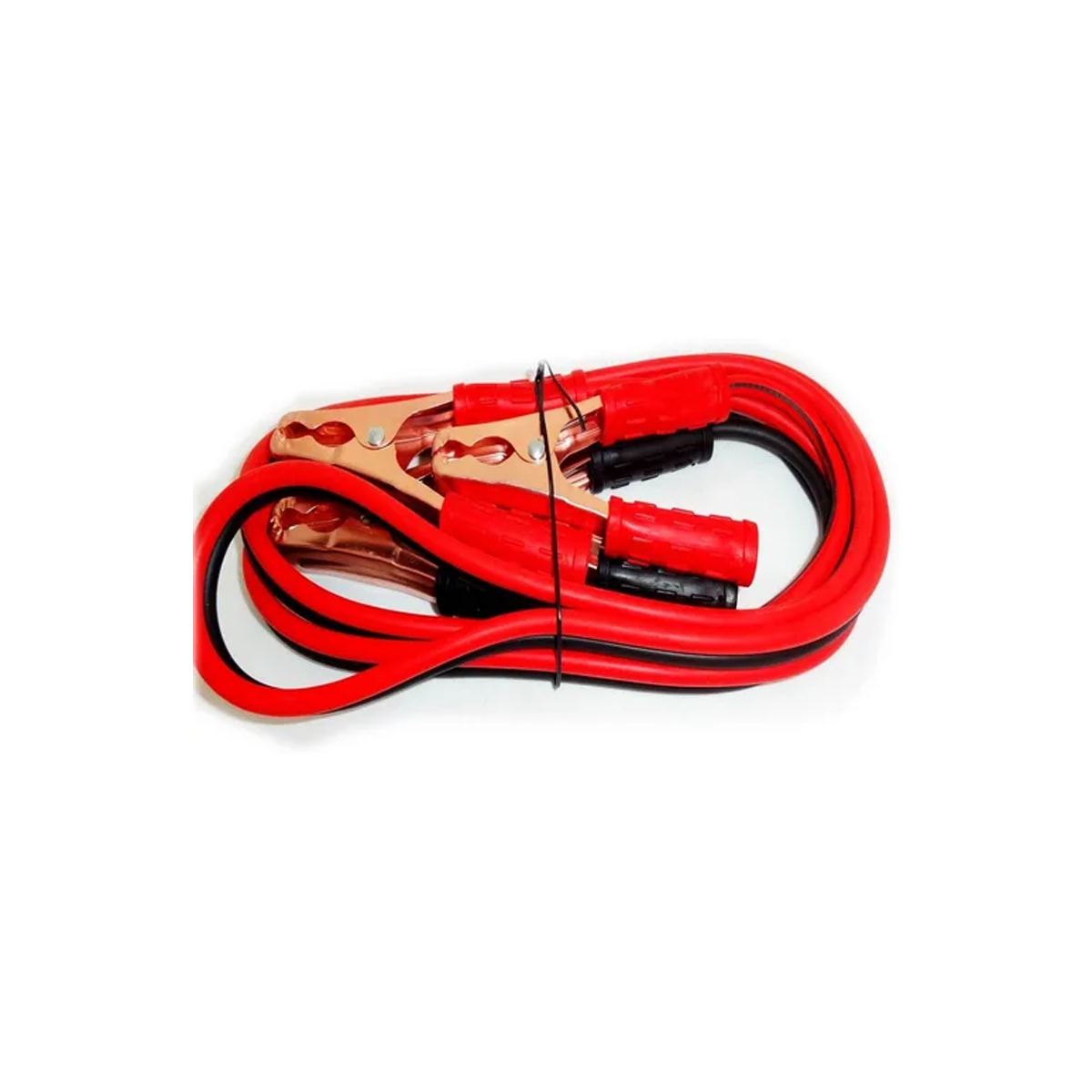 CABLE PUENTE DE BATERIA CABLE PUENTE DE BATERIA 2,5 METROS 200 AMP ROJO Y NEGRO UNIVERSAL CANTIDAD POR CAJA MASTER 20 - 2