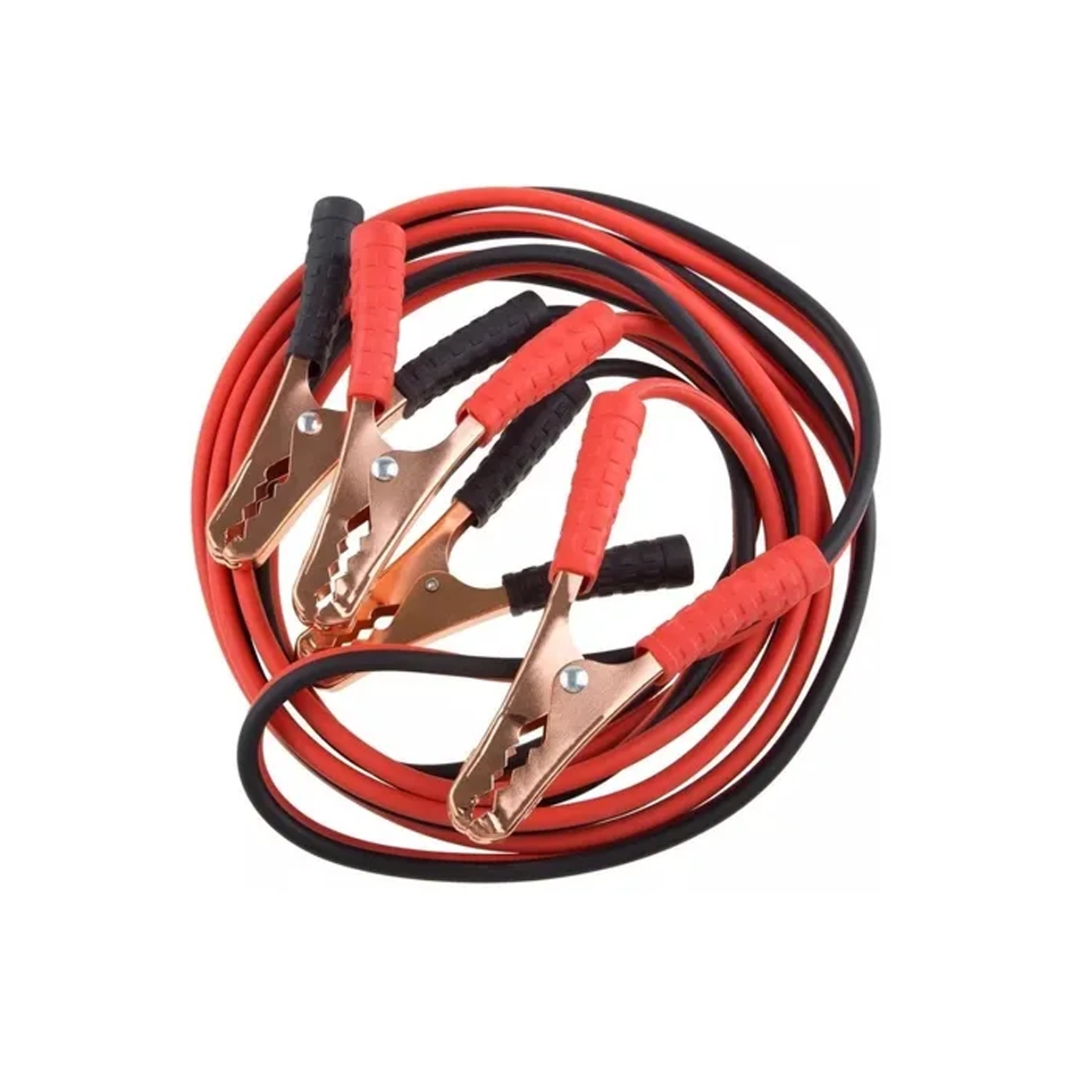 CABLE PUENTE DE BATERIA CABLE PUENTE DE BATERIA 2,5 METROS 400 AMP ROJO Y NEGRO UNIVERSAL CANTIDAD POR CAJA MASTER 20