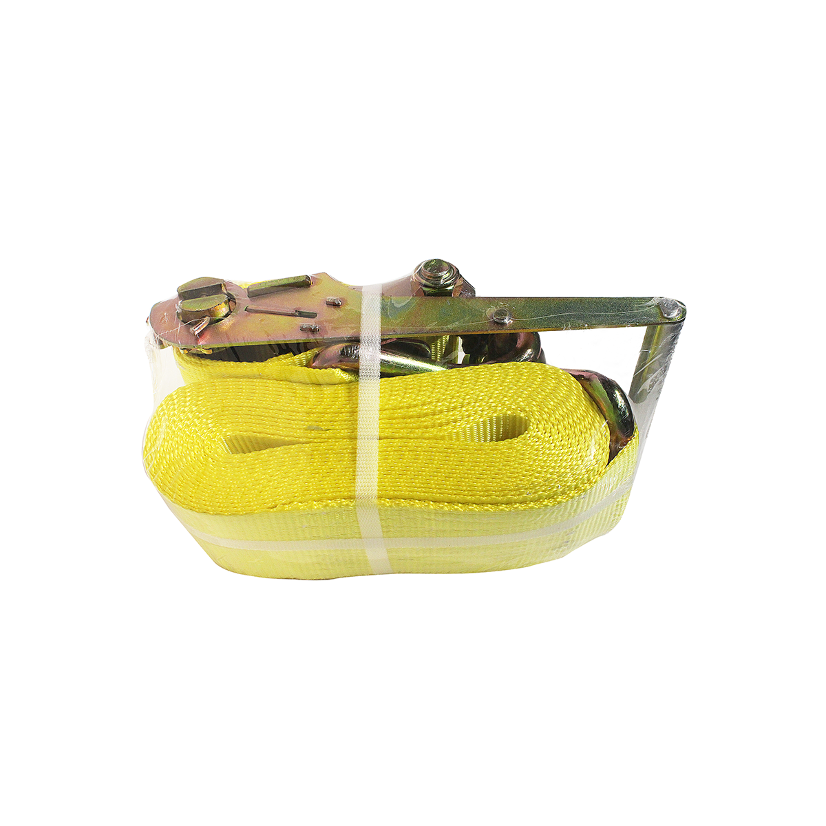 CINTA DE AMARRE CON CRIQUE 1 PIEZA HEAVY DUTY DE 8 METROS DE LARGO X 10.2 CM DE ANCHO. CAPACIDAD 10000 KGS - 2