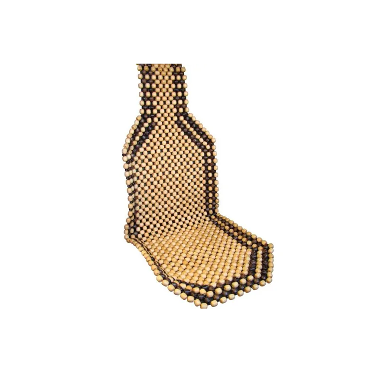 RESPALDO CUBRE ASIENTO / RESPALDO BOLITA MADERA TRADICIONAL REFORZADO - 5