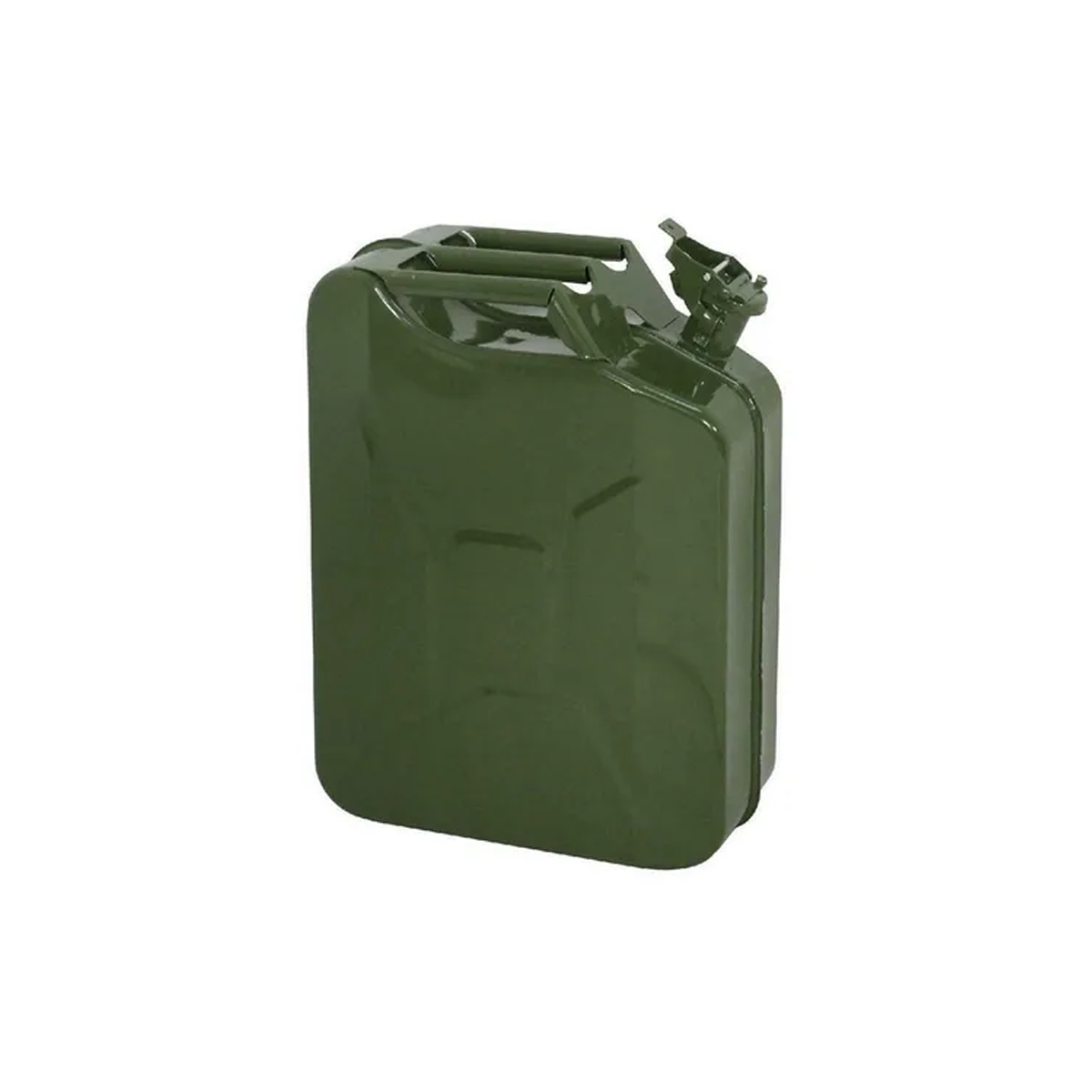BIDON METALICO AMERICANO UNIVERSAL PARA TANQUE DE COMBUSTIBLE 10 LITROS CHAPA 6MM - 2