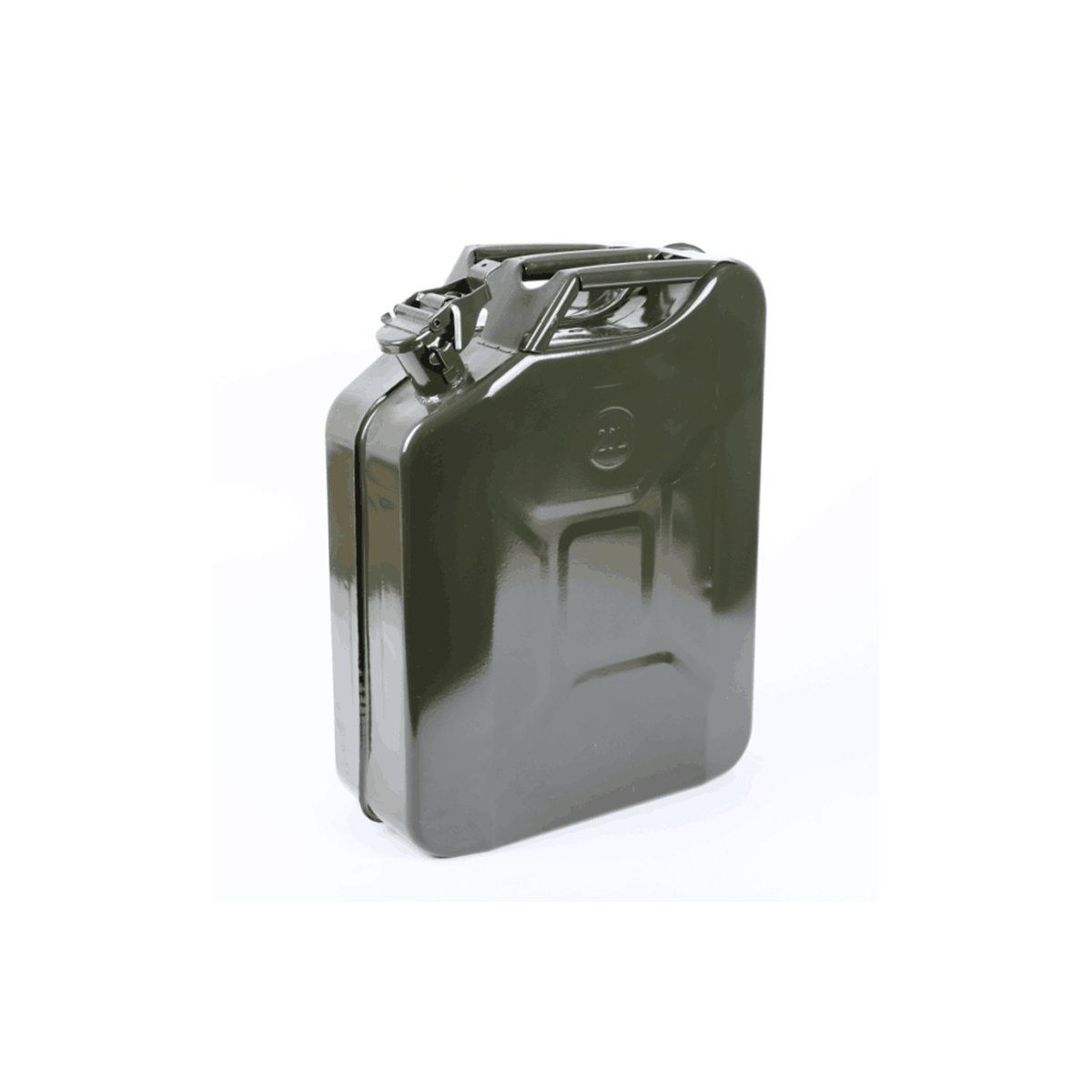 BIDON METALICO AMERICANO UNIVERSAL PARA TANQUE DE COMBUSTIBLE  20 LITROS CHAPA 6MM