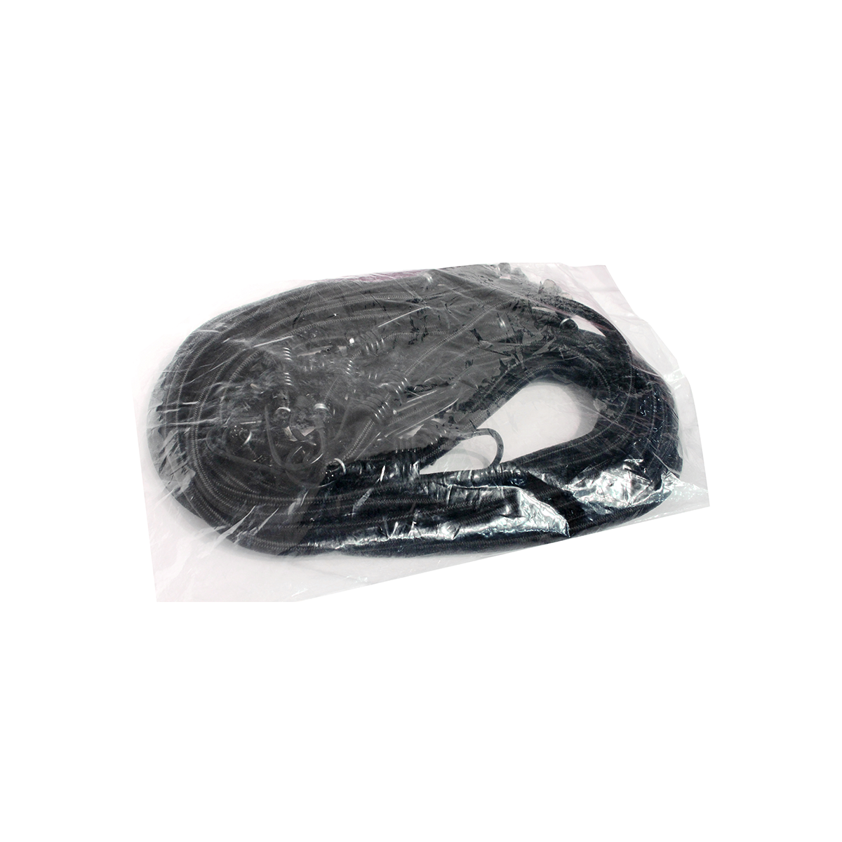 TENSOR CON GANCHO BOLSA DE 10 UNIDADES DE TENSORES NEGROS DE 1 METRO DE LARGO X 1 CM DE ANCHO REFORZADOS - 2
